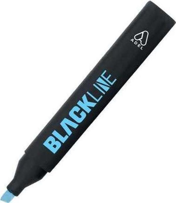 Adel Blackline Fosforlu Kalem - Açık Mavi - Image 1