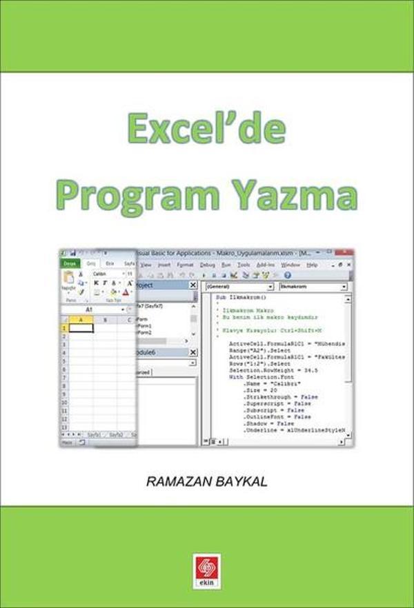 Excel'de Program Yazma - Ekin Basım Yayın - Image 1