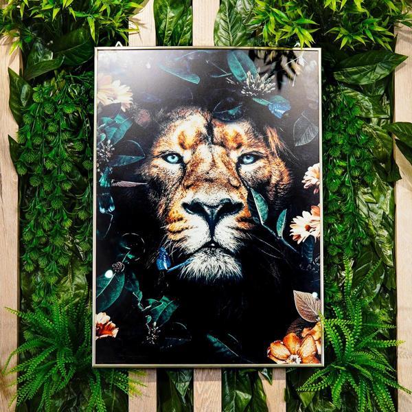 Magic Home Flaming Aslan 50 X 70 Tablo 027 - Image 1