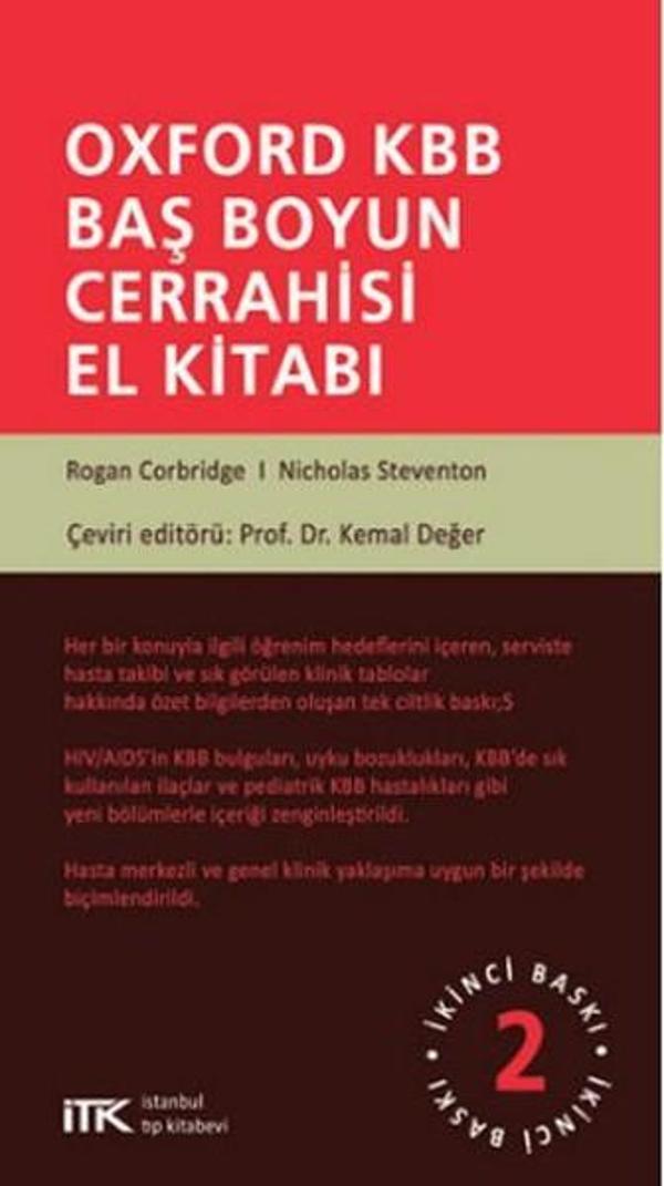 Oxford KBB Baş Boyun Cerrahisi El Kitabı - İstanbul Tıp Kitabevi - Image 1