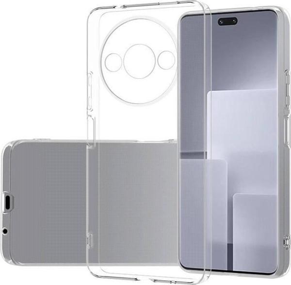 Redmi A3 4G 2024 Kılıf İnce ve Esnek Şeffaf Süper Silikon - Image 1