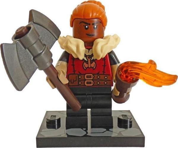 Lego Minifigür 71047 Dungeons & Dragons - 1 Dwarf Barbarian - Image 1