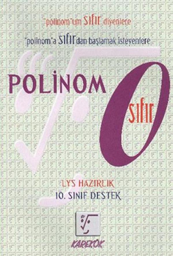 Karekök Polinom Sıfır - Karekök Eğitim Yayınları - Image 1