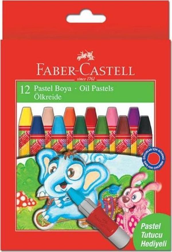 Faber Castell Pastel Boya Seti 12li - Image 1
