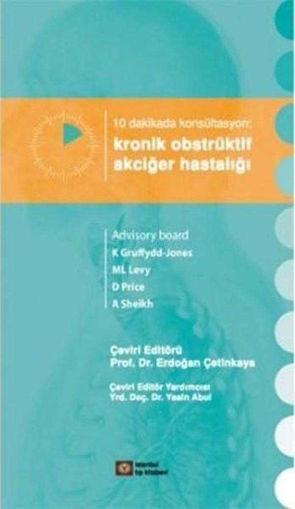 10 Dakikada Konsültasyon Kronik Obstrüktif Akciğer Hastalığı - İstanbul Tıp Kitabevi - Image 1