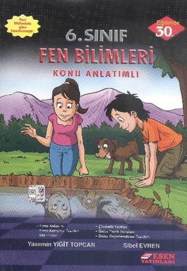 Esen 6. Sınıf Fen Bilimleri Konu Anlatımlı - Esen Yayıncılık - Eğitim - Image 1