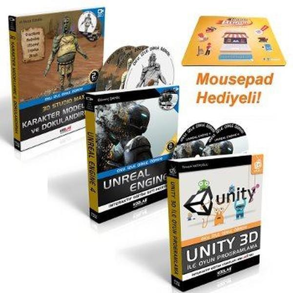 Oyun Programlama Seti 4-3 Kitap Takım - Kodlab - Image 1