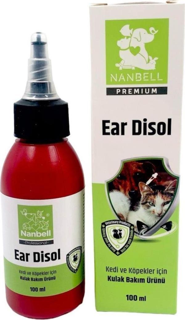Nanbell Ear Disol Kedi Köpek Kulak Bakım Ürünü 100Ml - Image 1