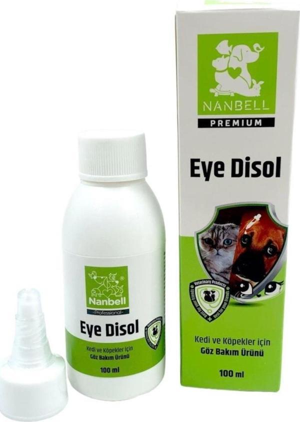 Nanbell Eye Disol Kedi Köpek Göz Bakım Ürünü 100Ml - Image 1