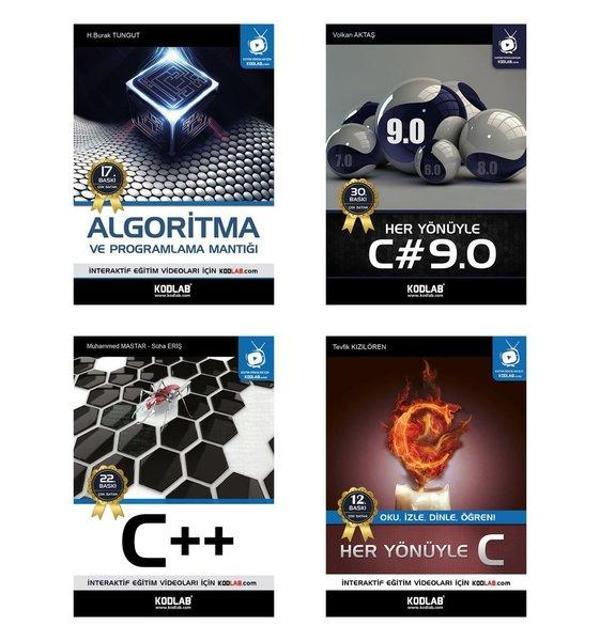 Programlama Uzmanlık Seti 3-4 Kitap Takım - Kodlab - Image 1
