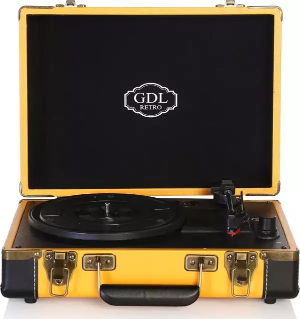 Gdl Retro Çanta Pikap T317 -sarı Dahili Şarjlı - Image 1