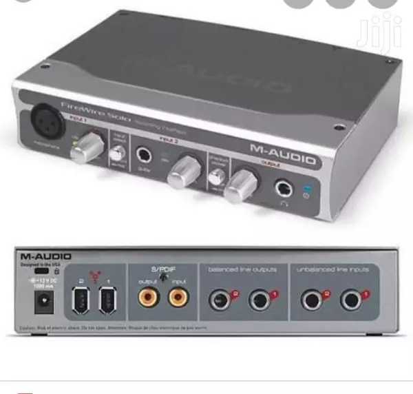 M-audio Firewire Solo Tek Girişli Ses Kartı - Image 1