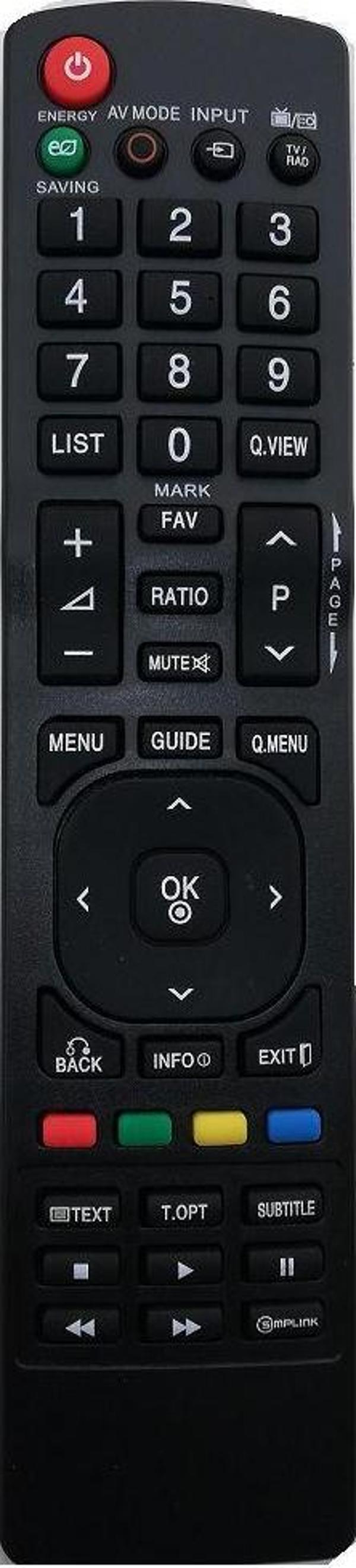 LG AN-MR 600 YEDEK -PRATİK-YARDIMCI-KOLAY Kumandası - Image 1