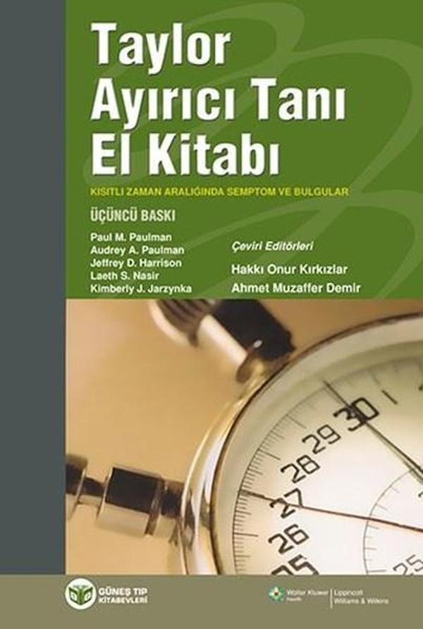 Taylor Ayırıcı El Tanı Kitabı - Güneş Tıp Kitabevleri - Image 1