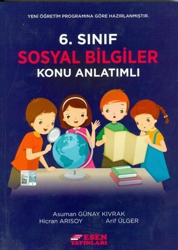 6.Sınıf Sosyal Bilgiler Konu Anlatımlı - Esen Yayıncılık - Eğitim - Image 1