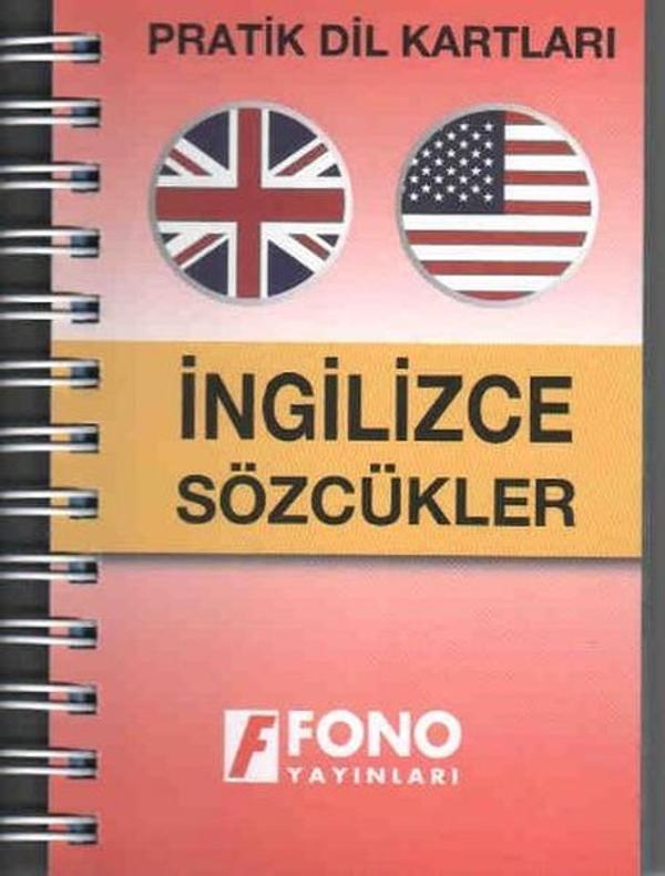 Pratik Dil Kartları İngilizce Sözcükler - Fono Yayınları - Image 1