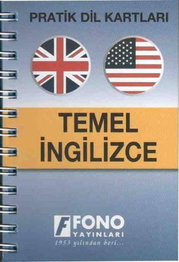 Pratik Dil Kartları Temel İngilizce - Fono Yayınları - Image 1
