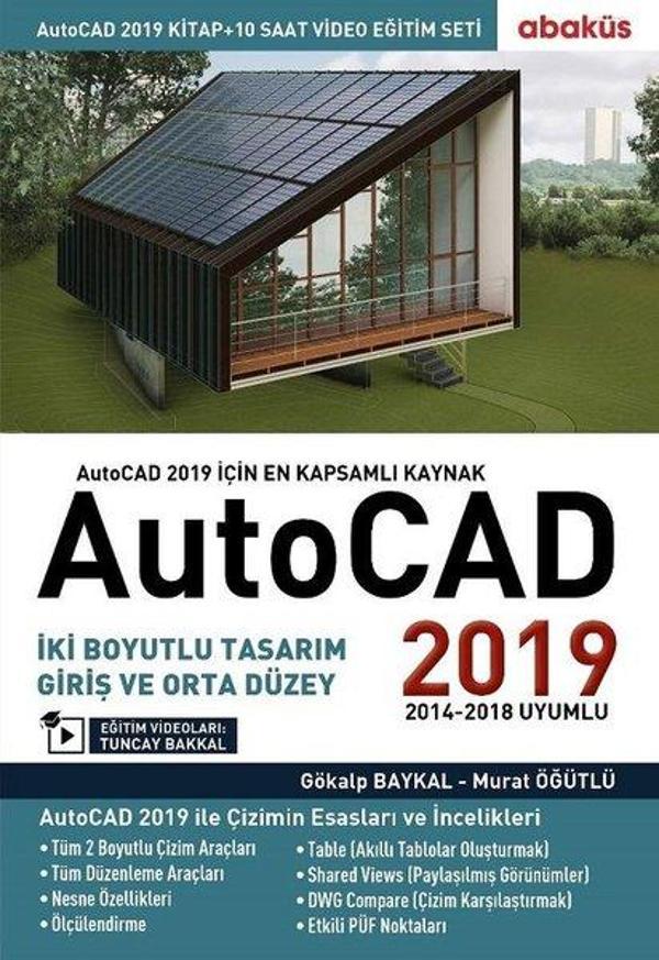 Autocad 2019-Video Eğitim Seti - Abaküs Kitap - Image 1
