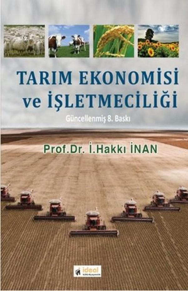 Tarım Ekonomisi ve İşletmeciliği - İdeal Kültür Yayıncılık - Image 1