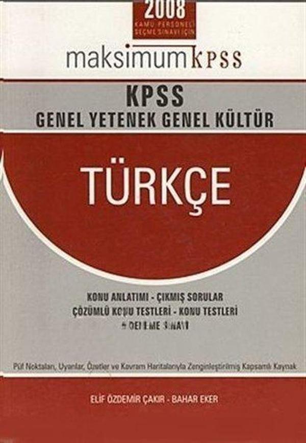 Maksimum KPSS-Genel Yetenek Genel Kültür Türkçe - Nobel Akademik Yayıncılık - Image 1