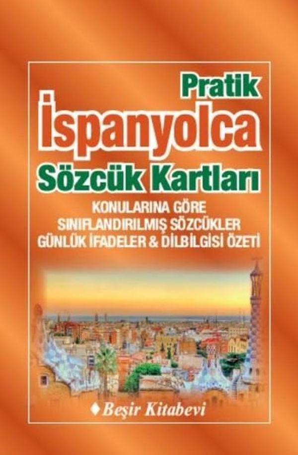Pratik İspanyolca Sözcük Kartları - Beşir Kitabevi - Image 1
