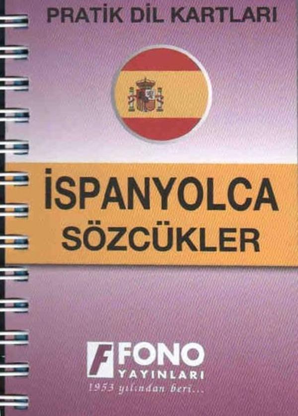 Pratik Dil Kartları İspanyolca Sözcükler - Fono Yayınları - Image 1