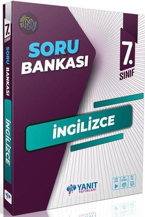 7.Sınıf İngilizce Soru Bankası - Yanıt Yayınları - Image 1