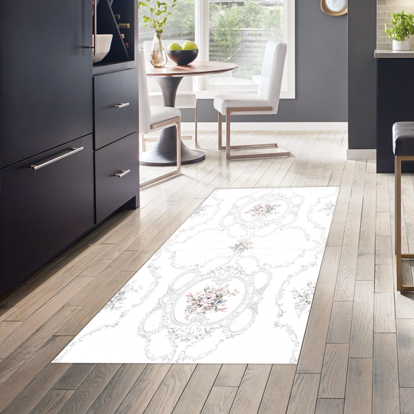 Dekoreko Kaymaz Taban Djt Mutfak Halısı Star Pamuk Modern 1494 - Image 1