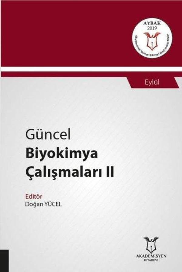 Güncel Biyokimya Çalışmaları 2 - Akademisyen Kitabevi - Image 1