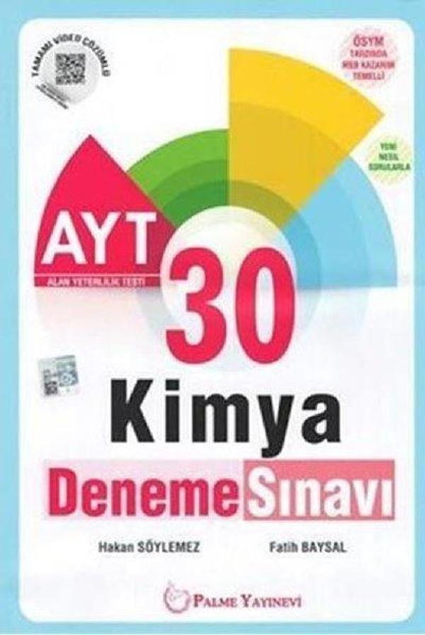 AYT Kimya 30 Deneme Sınavı - Palme Eğitim - Image 1