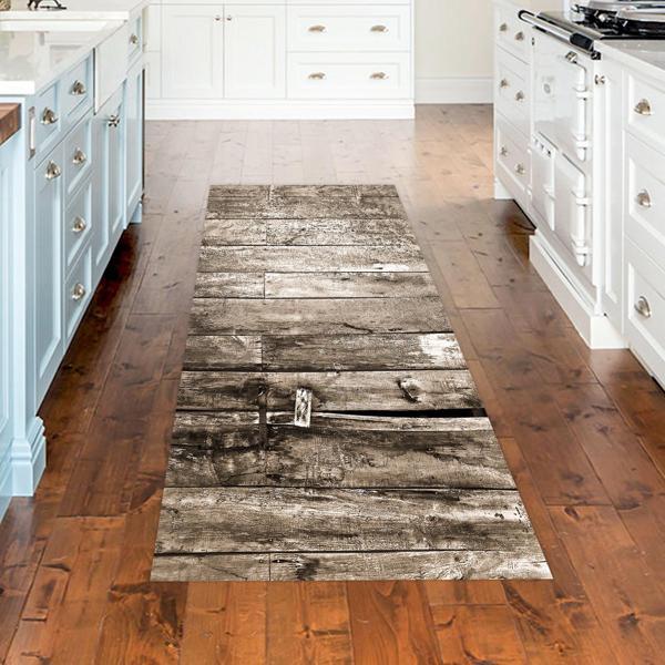 Dekoreko Kaymaz Taban Djt Mutfak Halısı Star Pamuk Modern Mu136 - Image 1