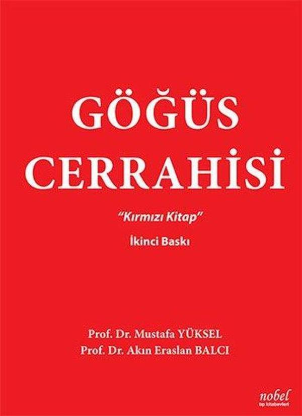Göğüs Cerrahisi Kırmızı Kitap - Nobel Tıp Kitabevleri - Image 1