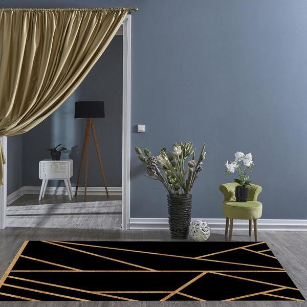 Dekoreko Kaymaz Taban Djt Salon Halısı Star Pamuk Modern 686M - Image 1