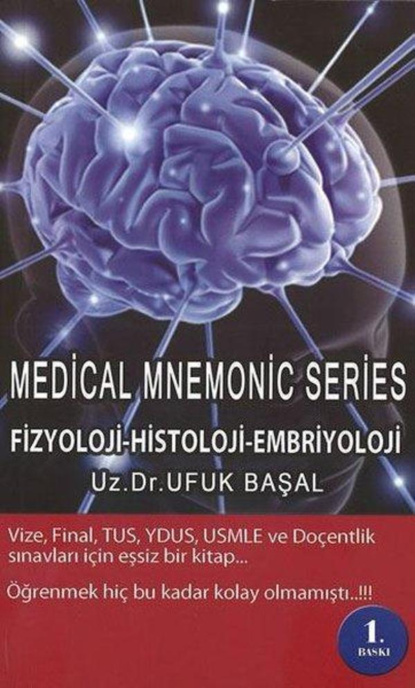 Medical Mnemonic Seri: Fizyoloji Histoloji Embriyoloji - Nobel Tıp Kitabevleri - Image 1
