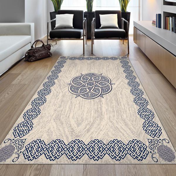 Dekoreko Kaymaz Taban Djt Salon Halısı Trend Modern 1319 - Image 1