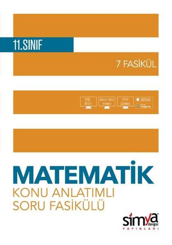 11. Sınıf Matematik Konu Özetli Soru Fasikülü - 7 Adet - Simya Dergisi Yayınları - Image 1