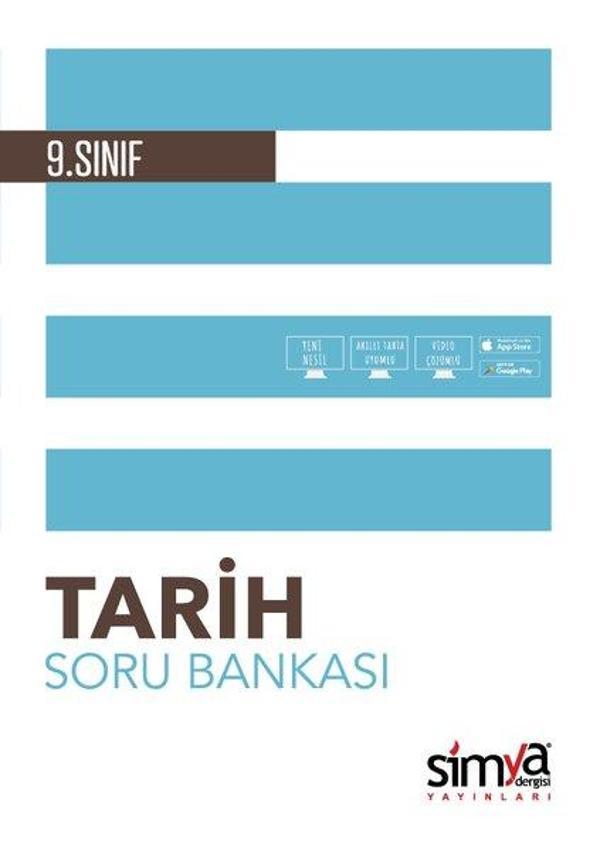 9. Sınıf Tarih Soru Bankası - Simya Dergisi Yayınları - Image 1