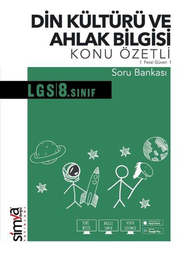 8. Sınıf Din Kültürü Ve Ahlak Bilgisi Konu Özetli Soru Bankası - Simya Dergisi Yayınları - Image 1
