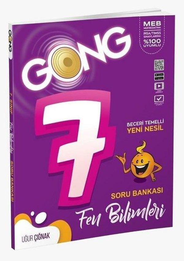 Gong 7.Fen Bilimleri Soru Bankası - Gong Yayınları - Image 1