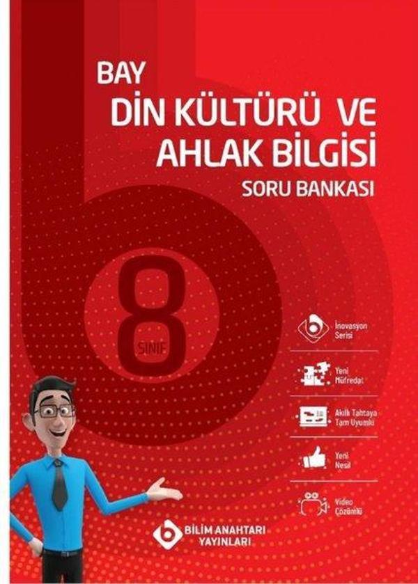 Bay LGS Din Kültürü Ve Ahlak Bilgisi Soru Bankası - Bilim Anahtarı Yayınları - Image 1