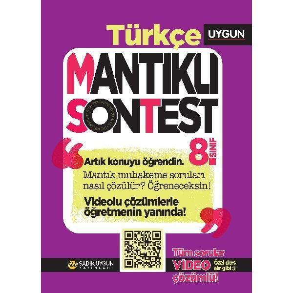 8.Sınıf Mantıklı Son Test Türkçe - Sadık Uygun - Image 1