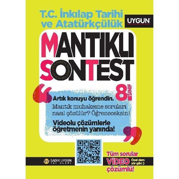 8.Sınıf Mantıklı Son Test T.C. İnkılap Tarihi Ve Atatürkçülük - Sadık Uygun - Image 1