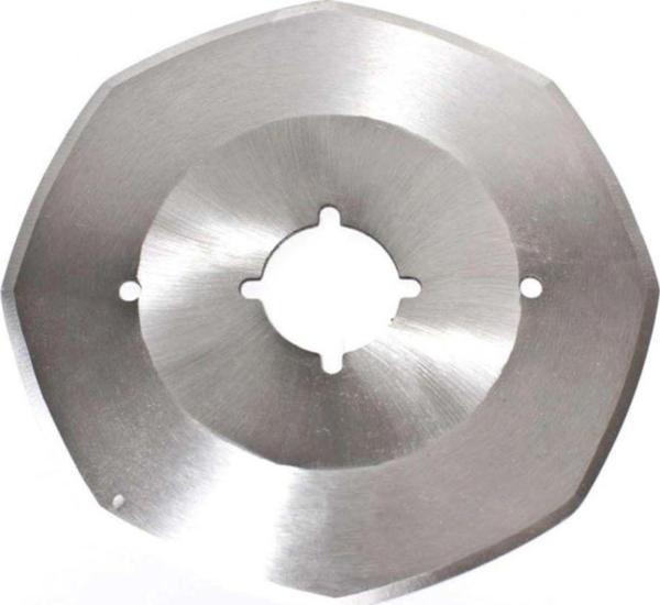 İşkur Makina Yuvarlak Bıçaklı Kumaş Kesim Motoru Bıçağı 8 Köşe Bıçak Çapı 10Cm - Image 1