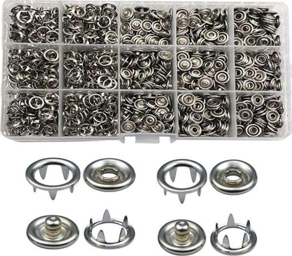 Hodbehod 200 Set 10.5 Mm Metal Çıt Çıt Ve Saklama Kutusu - Image 1