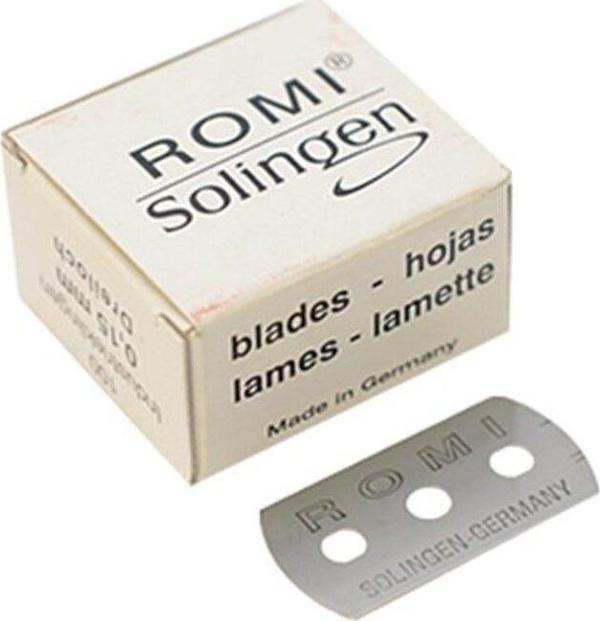 Moonstar Romi Solingen Hassas Kumaş Terazi Gramaj Jilet1/1 0.15Mm 100Adet - Image 1