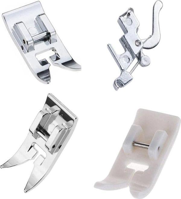 Hodbehod Aile Dikiş Makinesı Alçak Tutuculu 5Mm 7Mm Ve Teflon Zigzag Ayak Seti - Image 1