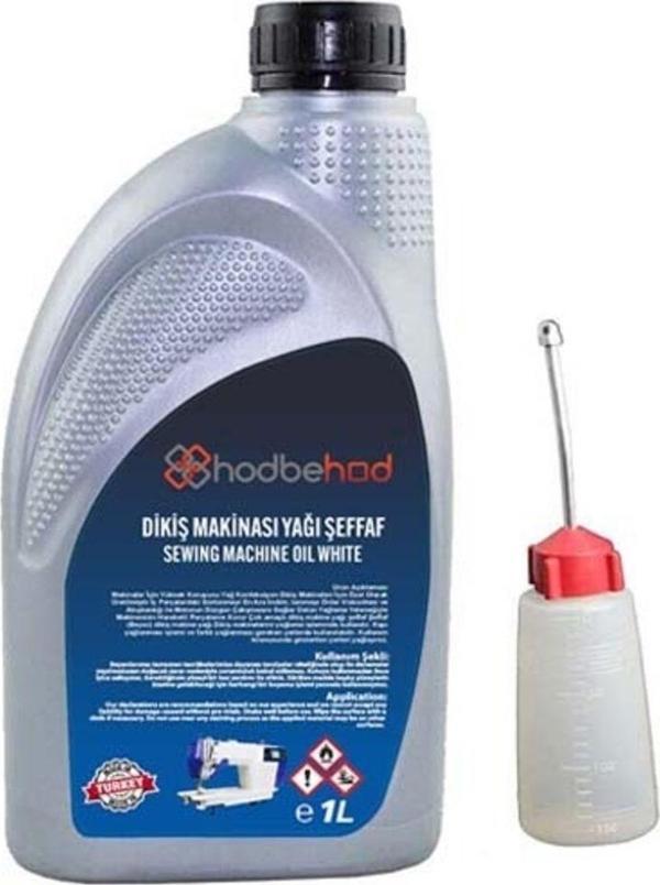Hodbehod Dikiş Makinesı Yağı Şeffaf Kokusuz 1 Litre - Image 1