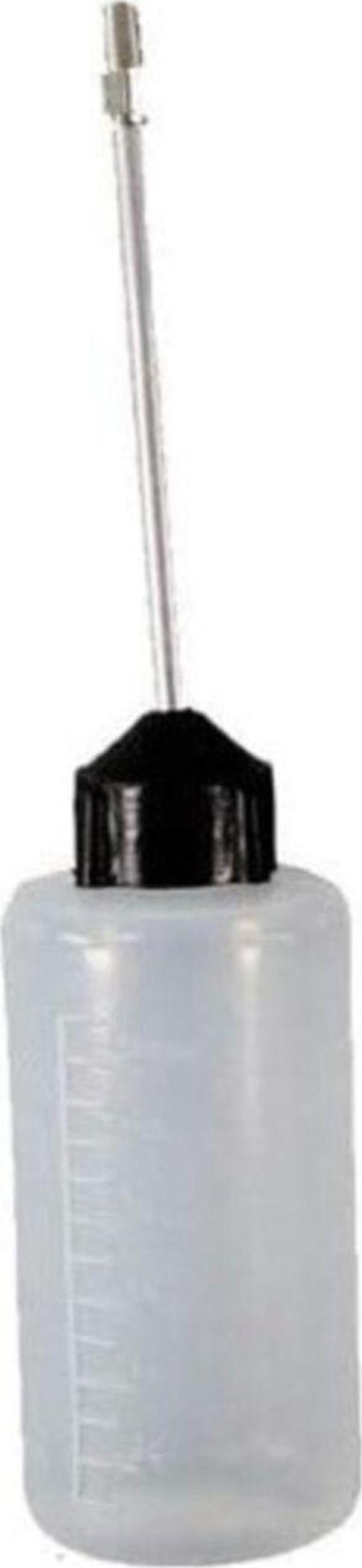 Sakashi Plastik Şeffaf Metal Uçlu Kapaklı - Çok Amaçlı 120Ml Yağdanlık - Image 1
