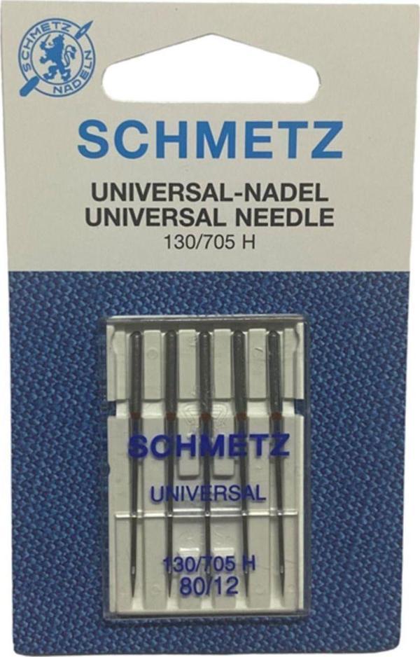 Schmetz Ev Tipi Aile Dikiş Makinesi İğnesi / Hax1 Ses 12/80 5 Adet - Image 1