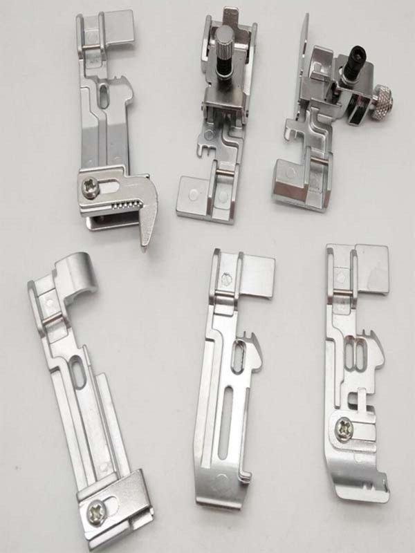 Hodbehod Singer Quantumlock 14T948,14T957,14T967,14T968 Juki Mo-50E Mo-51E Uyumlu 6 Lı Overlok Ayak Seti - Image 1